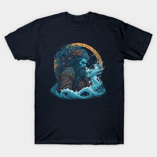 ANCIENT KNIGHT ILLUSTRATION T-Shirt